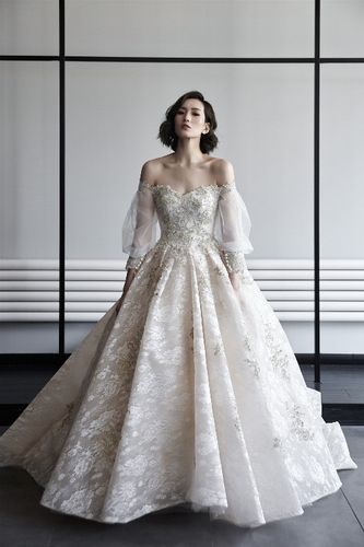 主纱 洛可可之梦 - jin bridal 锦年婚纱礼服 - 百丽