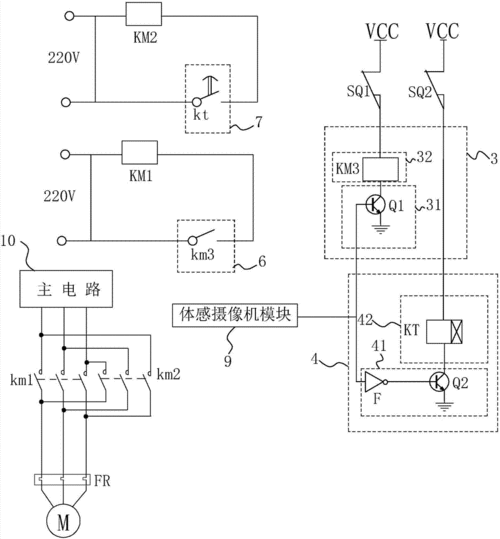 技术目的是通过以下技术方案得以实现的:一种人体骨骼感应体感系统