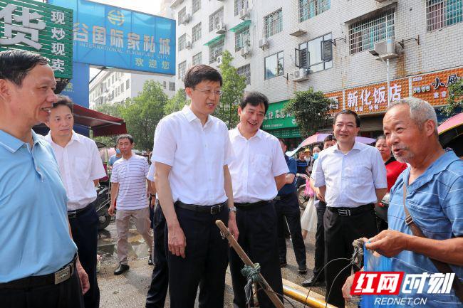 刘非到娄星区调研:夯实网格化管理责任 筑牢群防群控"