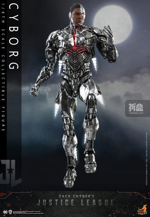 hottoys tms057 扎克斯奈德 正义联盟 钢骨 可动人偶12寸