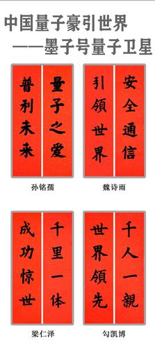 《中国成就》小学生软笔对联作品创作