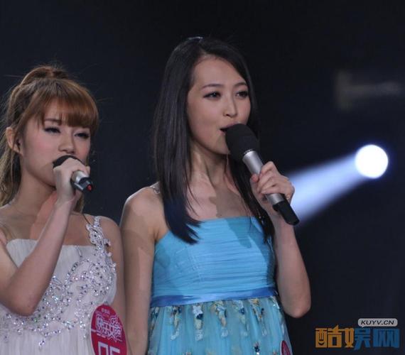杨菲洋快乐女声选秀照