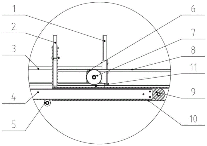 一种平台的伸缩机构的制作方法