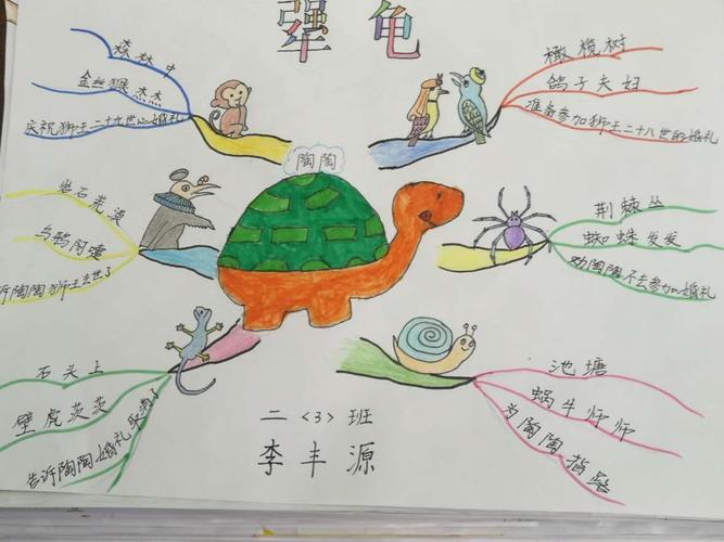 大中华——滨海县实验小学新建南路校区二年级思维导图实践作业展示