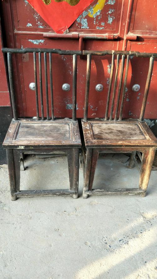 老书背椅老后靠背椅子