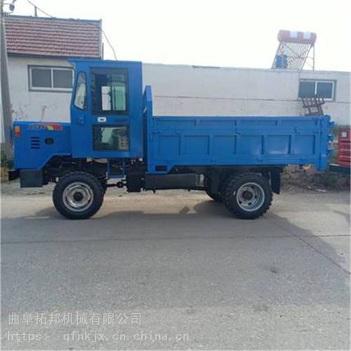 柴油四不像六轮车25马力单缸运输车拓邦机械柴油液压自卸四不像车