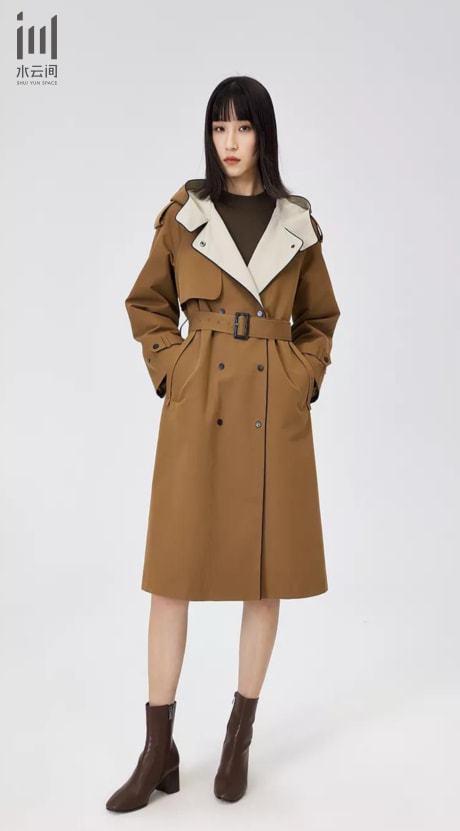 感知优雅韵律水云间风衣系列新品迎春上市