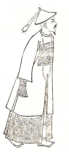 满清官员在接听上级命令或圣旨的时候,总是要撸下马蹄袖