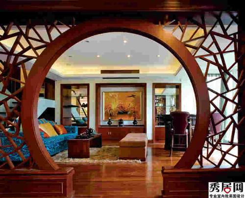 缤纷色彩的客厅装修效果图 雅致朝鲜族客厅装修效果图