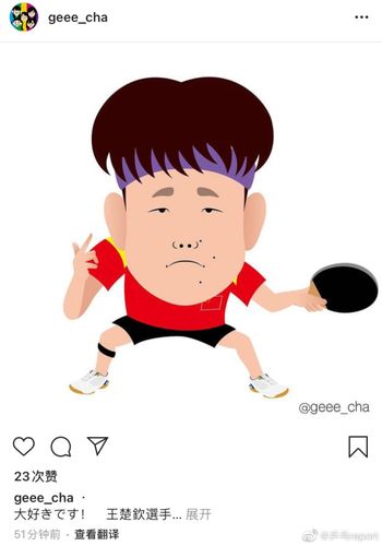 孙颖莎周末加练体能!王楚钦看到自己漫画,直呼:想跟作者聊聊天