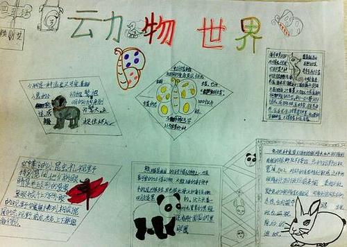 首页 早教 智力发展 手抄报 世界真奇妙小学生小报