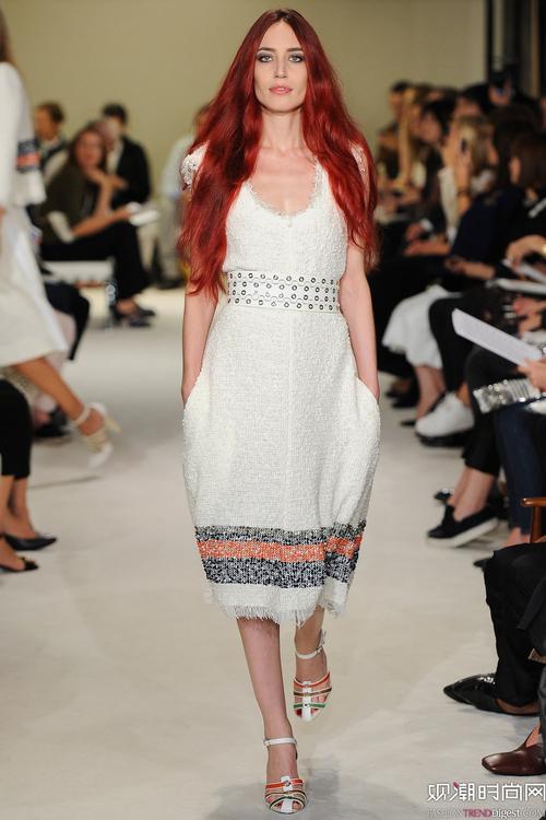sonia rykiel 2015春夏巴黎时装周秀场