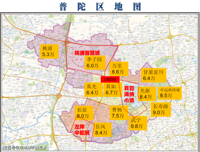 原创首发!上海及环沪30区县276板块 江浙沪25市房价地图(2021年6月)