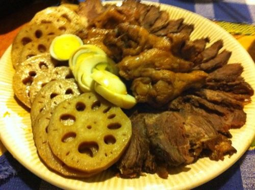 azuresky做的卤味拼盘