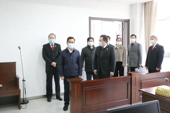 镇江中院党组书记,代院长刘亚军赴京口法院指导工作