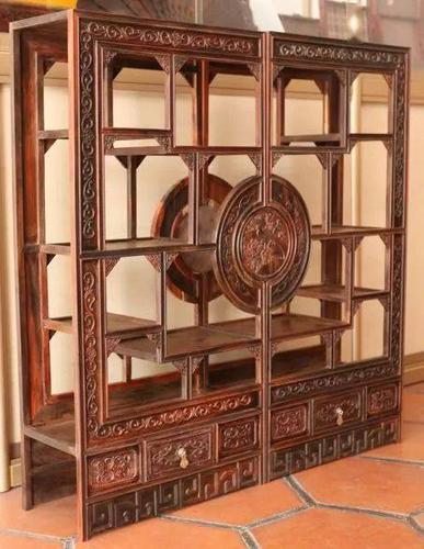 100款精品红木博古架,真是美腻了!