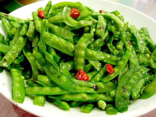 素炒豌豆角