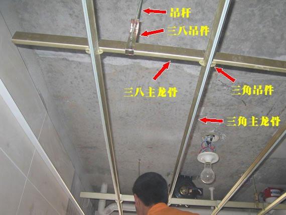塑钢板吊顶铝扣板吊顶集成吊顶各自的特点