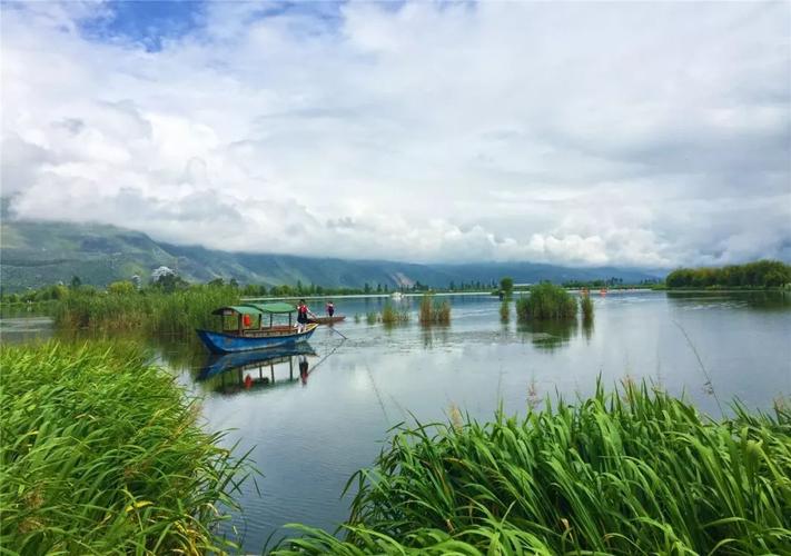鹤庆的夏天,坐看云起,闲谈花开_草海