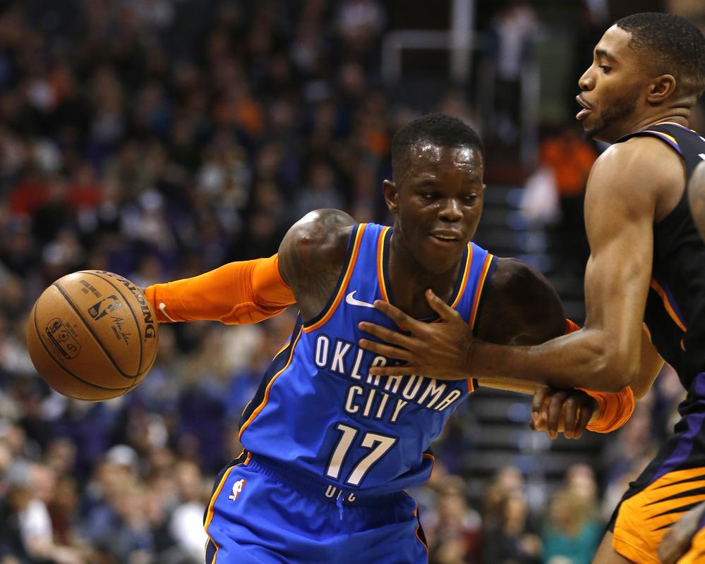 雷霆主场迎战开拓者施罗德因个人原因缺席