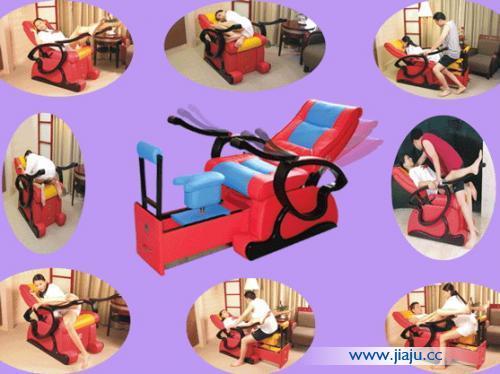 休闲型合欢椅分按摩型,无按摩型;外观一样,区别在于有无电动按摩功能