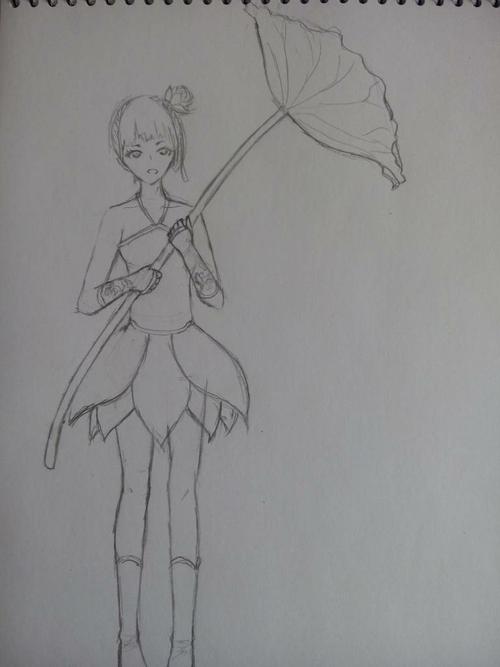 有没有能和这张画放在一起的荷叶啊 我觉得画的这个荷叶不好看 谁有