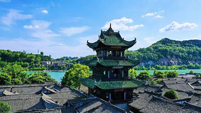 阆中古城5gar技术的应用让现代技术和传统文明交映生辉2021中国服务