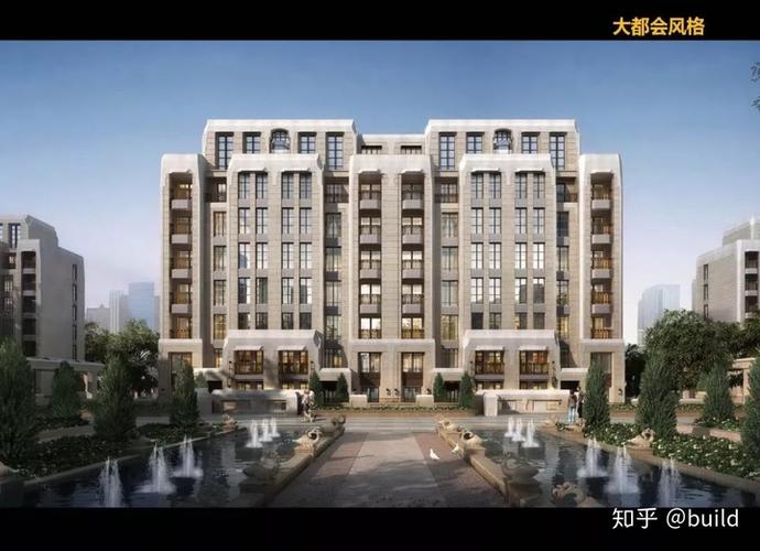 大都会风格的特点是大,有震撼力,以雕塑造型为主,不