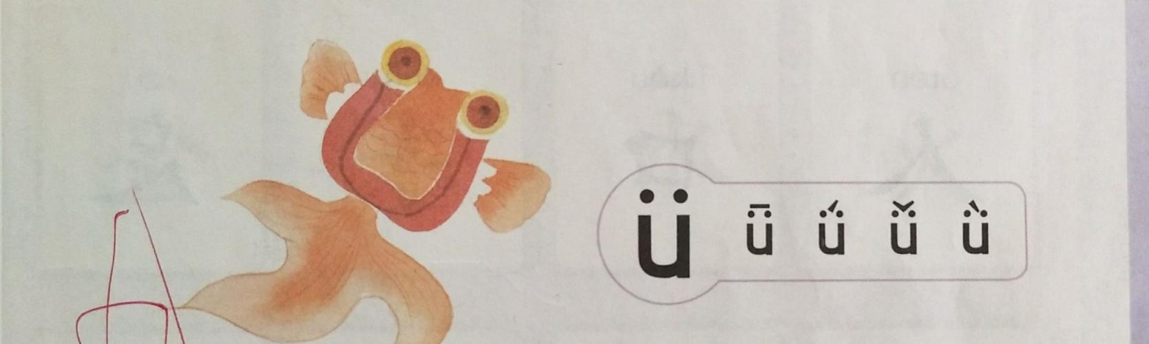 今日所学:中班:学写并读会单韵母i,u,ü.