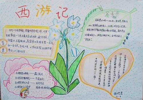 数学西游记小报手抄报西游记手抄报