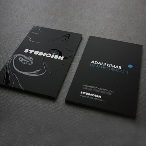 300克铜板uv名片制作水晶凸字名片印刷铜版纸覆膜uv名片制作