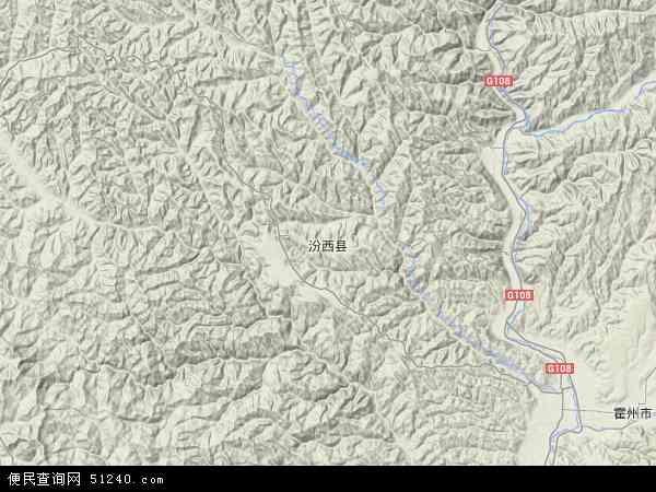 汾西县地图 - 汾西县卫星地图 - 汾西县高清航拍地图