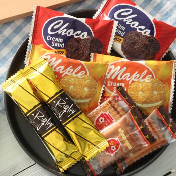 日本进口食品松永什锦曲奇饼干巧克力鸡尾酒年货送礼包休闲零食5种类