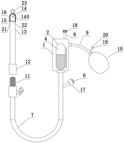 一种密闭式灌肠管的制作方法