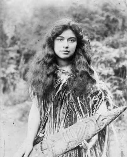 1914年新西兰毛利人女子美