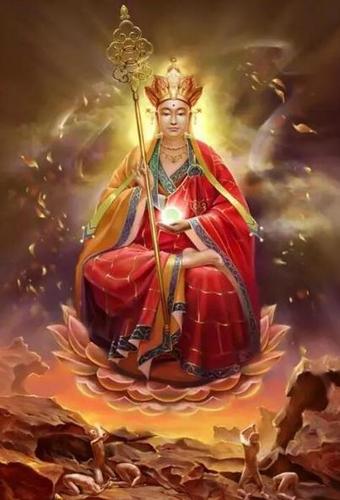 画像,应该有不少细心的朋友发现地藏王菩萨和《西游记》里面的唐僧长