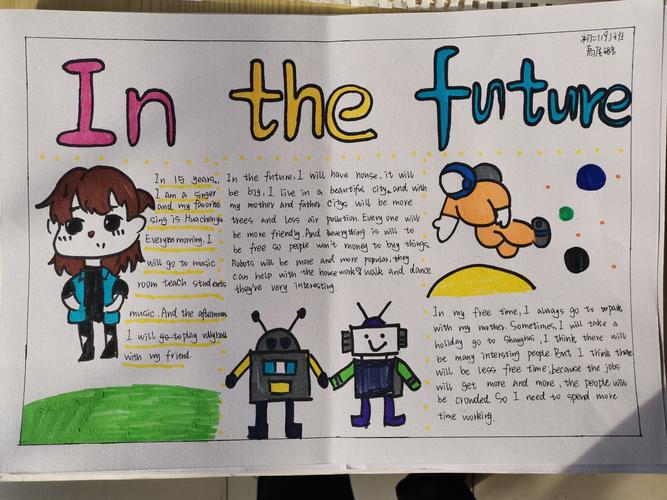 英语小报:future life