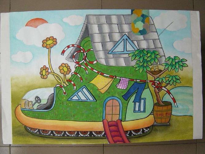 2.完成一幅少儿科幻画(含电脑绘画)