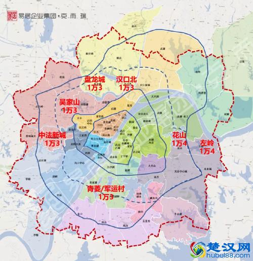 2021武汉最新房价梯队,武汉哪个区域最值得买?(2)