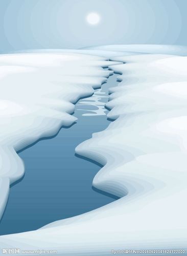 冰雪消融图片