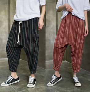 男吊裆裤军绿色