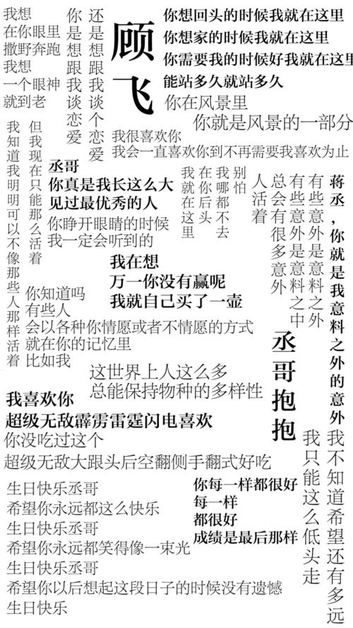 《撒野》蒋丞,顾飞——巫哲