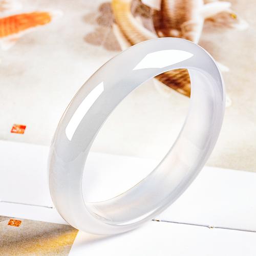 正品保证送证书支持终身复检奥沃姿手镯玛瑙手镯天然玉石正品a货冰种