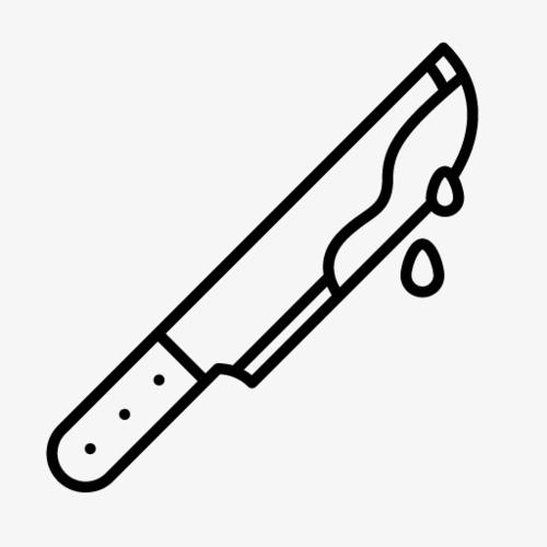 关键词 : 黑色,线条,简笔,一把,水果刀,水滴,卡通,手绘