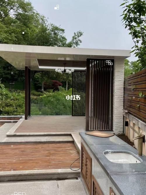 现代简约铝合金凉亭 时尚铝艺廊架_时尚_简约风_庭院