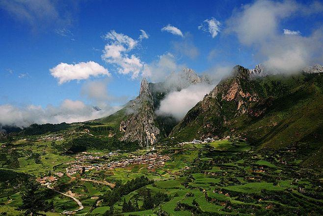 甘南神秘的香巴拉净土:扎尕那