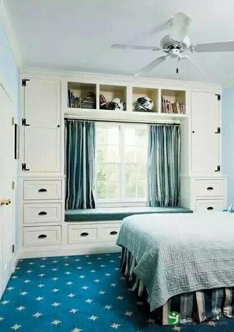 定制衣柜效果图3----飘窗衣柜