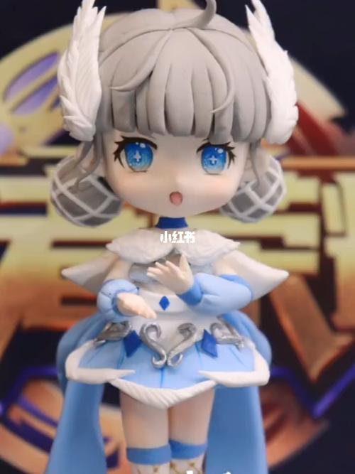 王者小乔q版天鹅之梦白天鹅手办_手办_粘土_小乔怎么样_王者荣耀_游戏