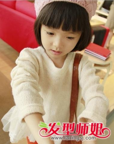 甜心幼女新款bob发型 乖baby必备bobo发型精选