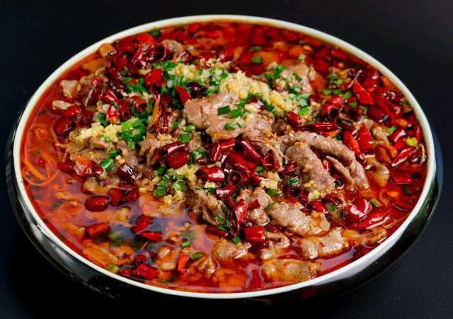 自贡水煮牛肉 麻辣鲜香 出品牛肉非常入味 好吃的停不下来